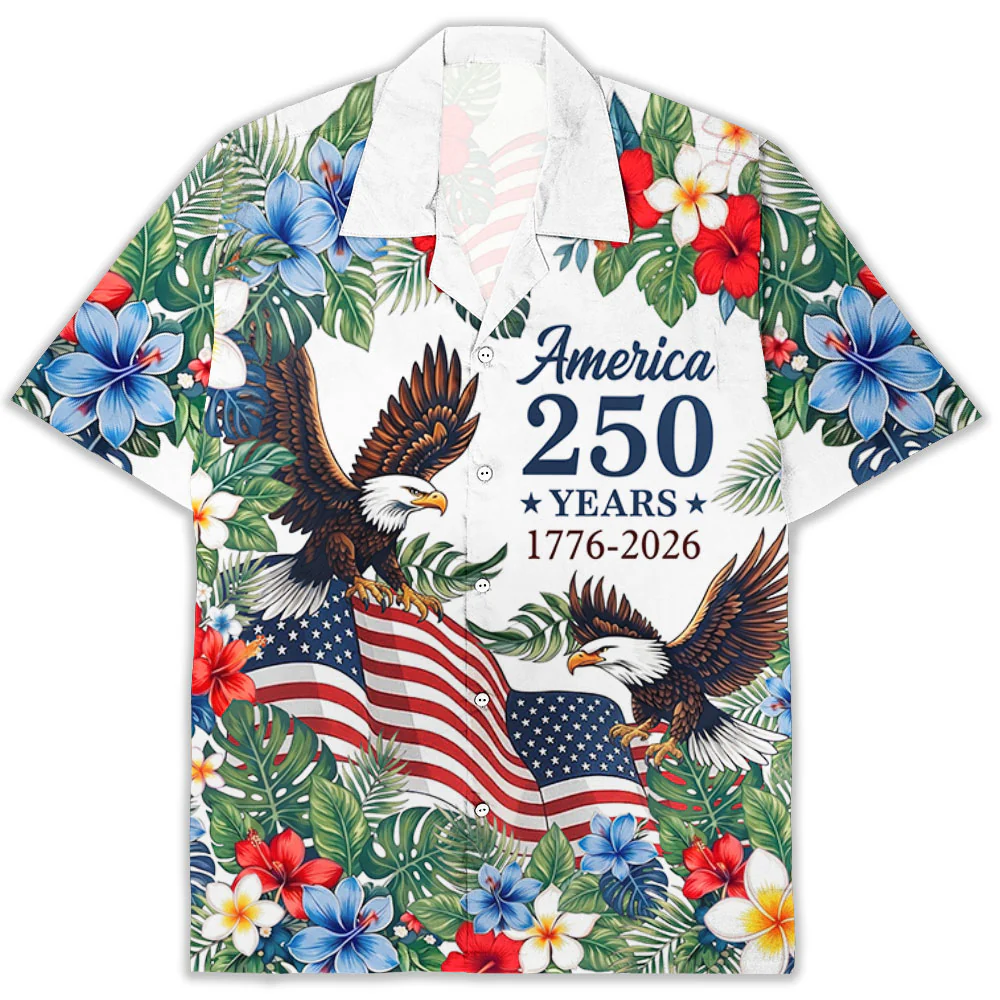 250th Anniversary USA - Personalized Custom Hawaiian Shirt