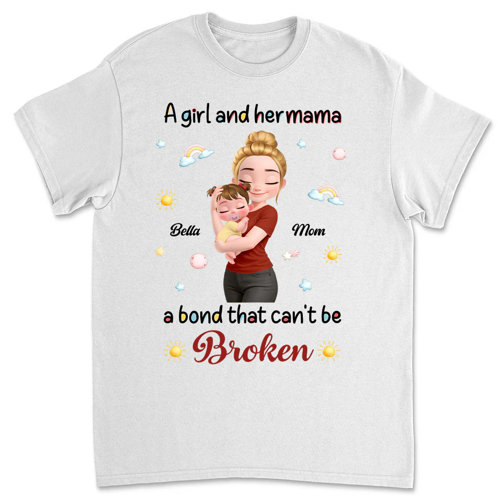 A Baby And Mama - Personalized Custom Shirt