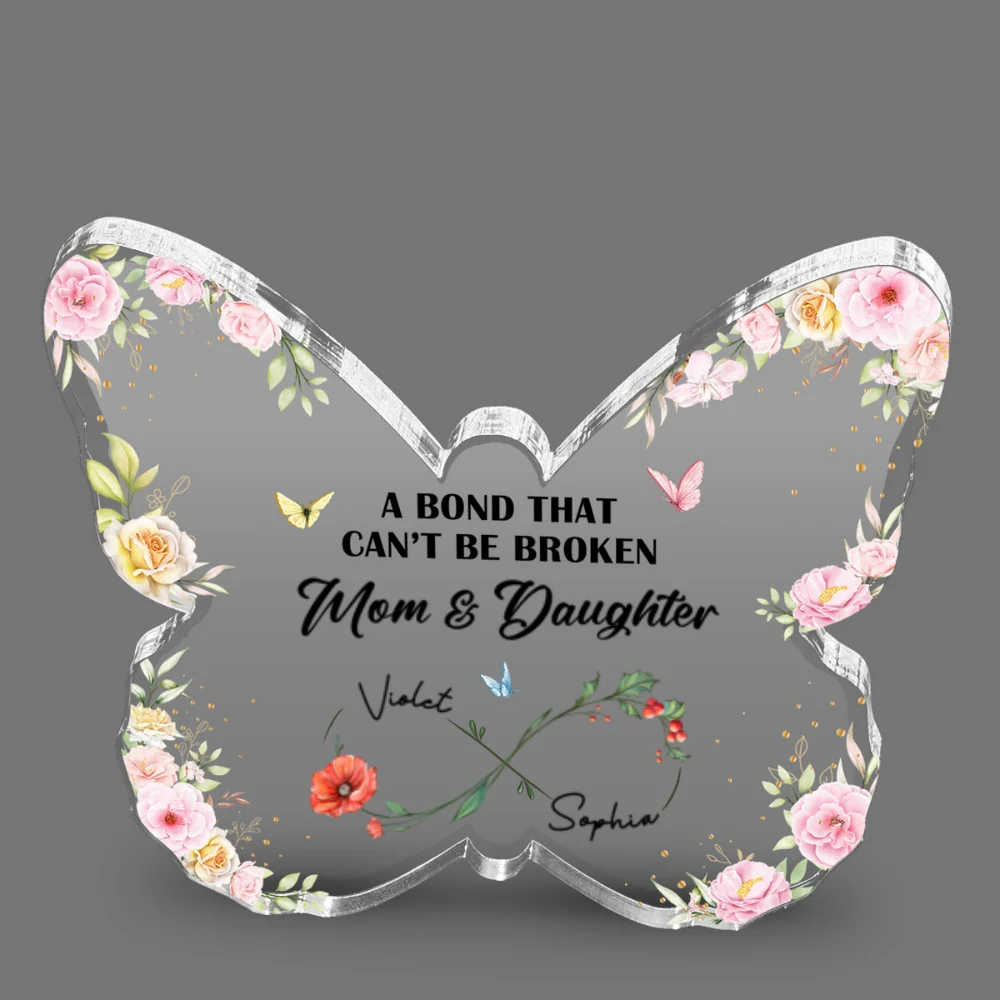 A Bond That Cant Be Broken - Personalized Custom Acrylic Plaque - Image 5