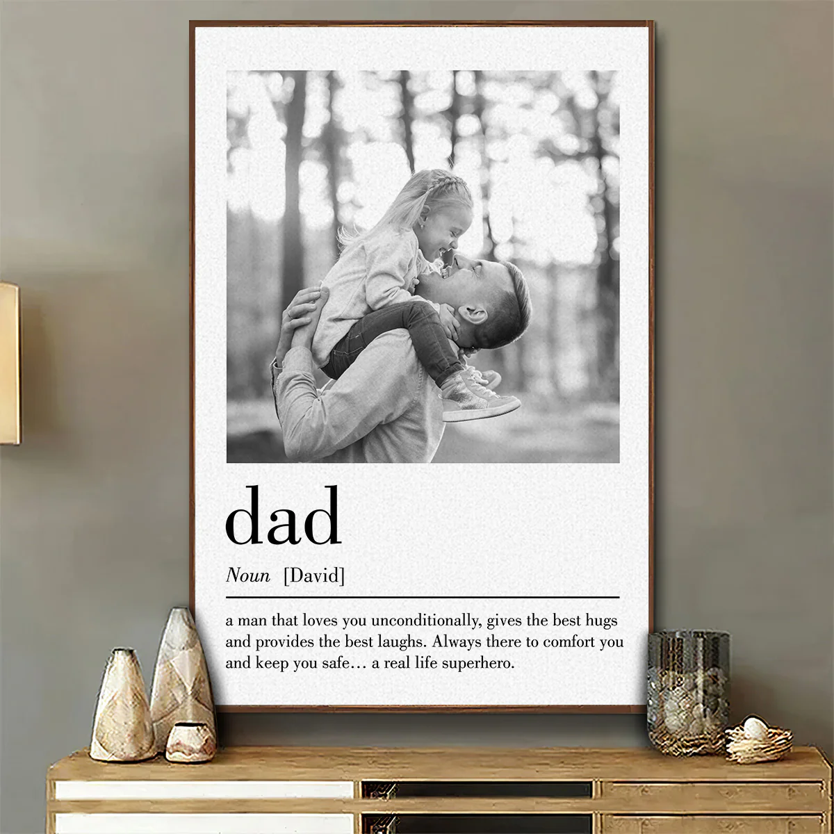 A Dad Like No Other - Personalized Custom Poster