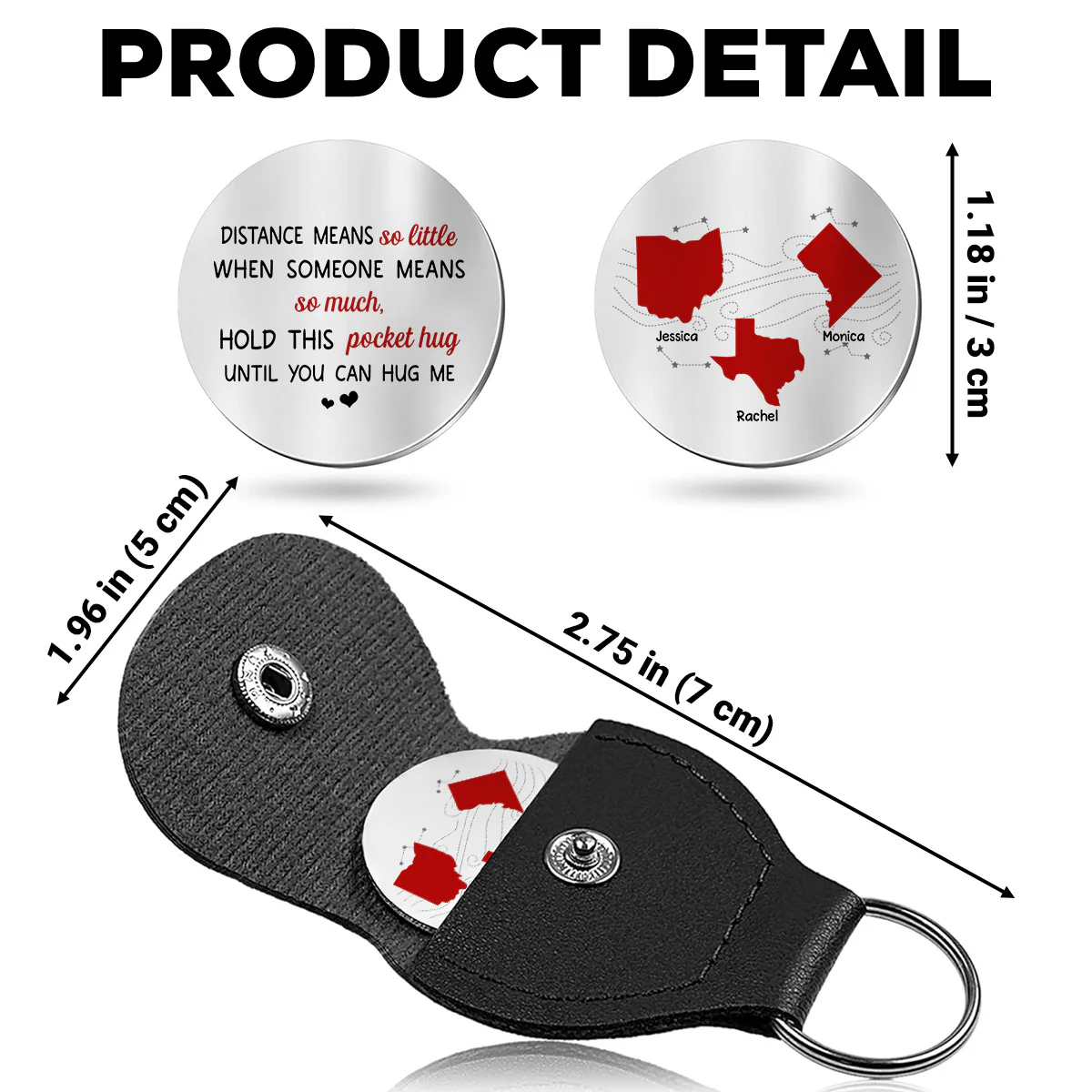 A Hug For You - Personalized Custom Pocket Hug - Image 6