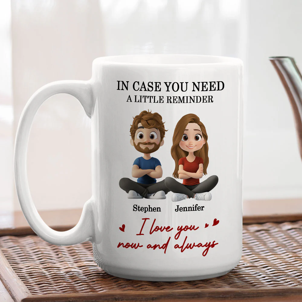 A Little Reminder - Personalized Custom Coffee Mug - Image 4