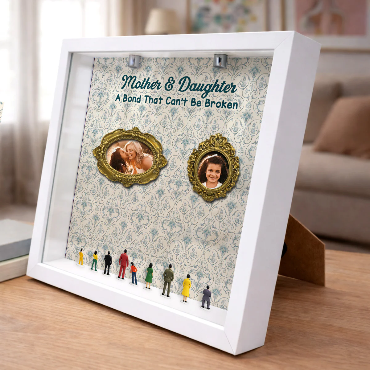 A Love That Stands Forever - Personalized Custom Museum Frame - Image 5