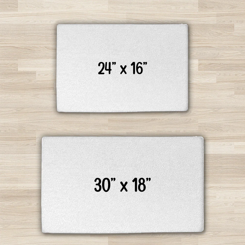 A Lovely Lady And A Grumpy Man - Personalized Custom Doormat - Image 5