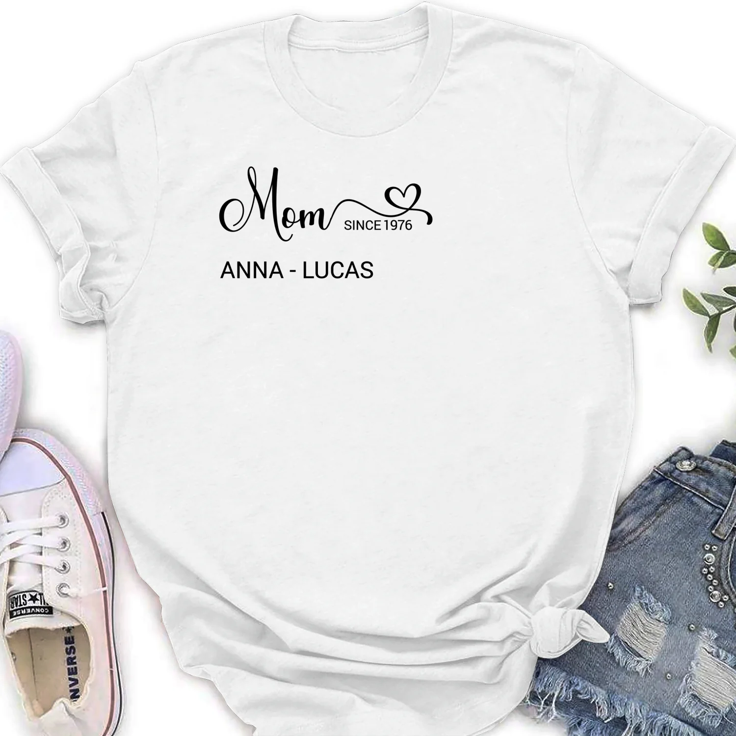A Mom Grandma Great Grandma - Personalized Custom Shirt - Image 16