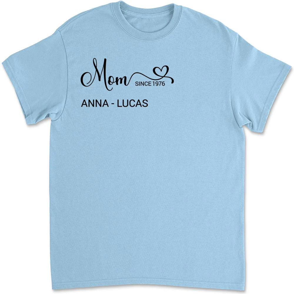 A Mom Grandma Great Grandma - Personalized Custom Shirt - Image 8