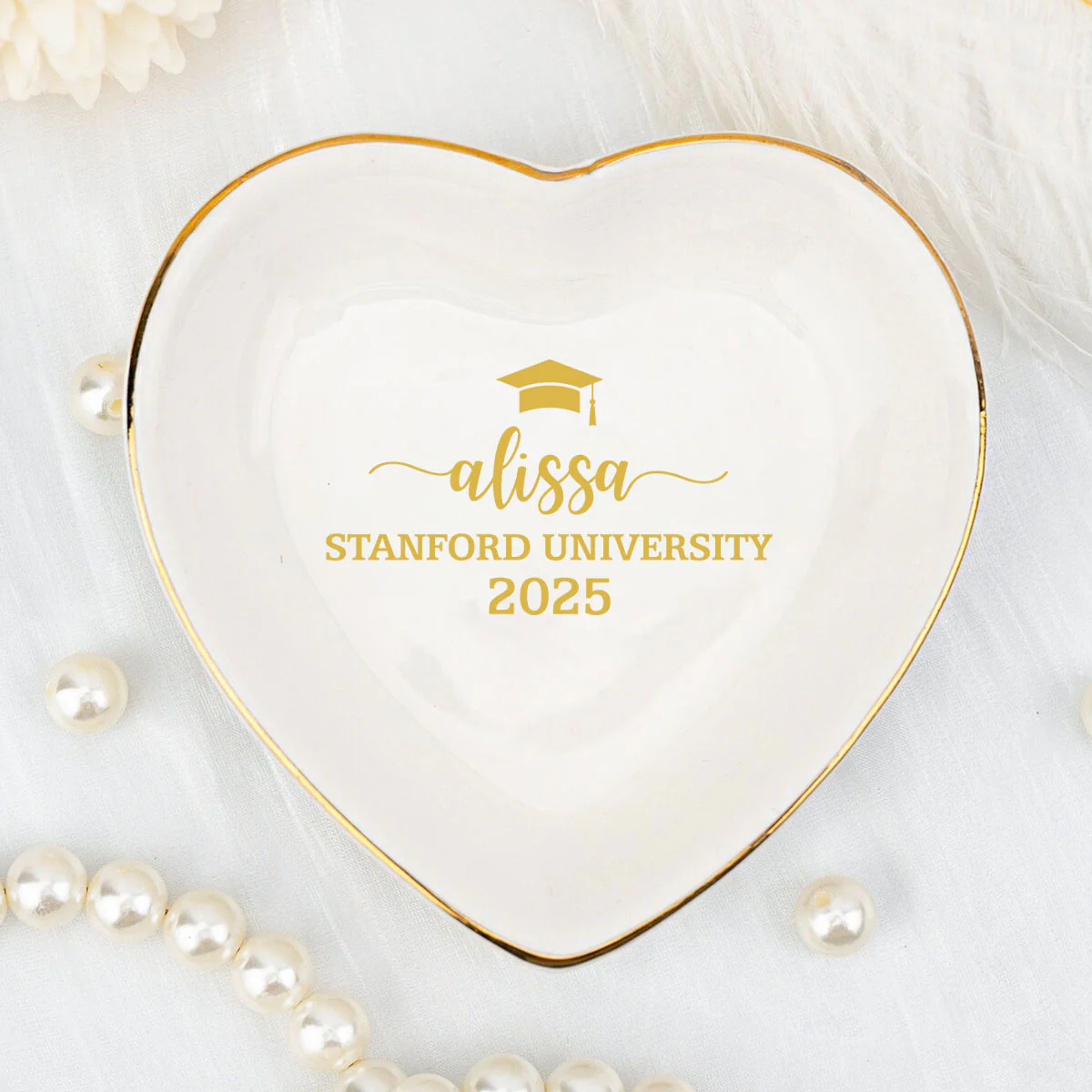 A New Beginning - Personalized Custom Jewelry Dish