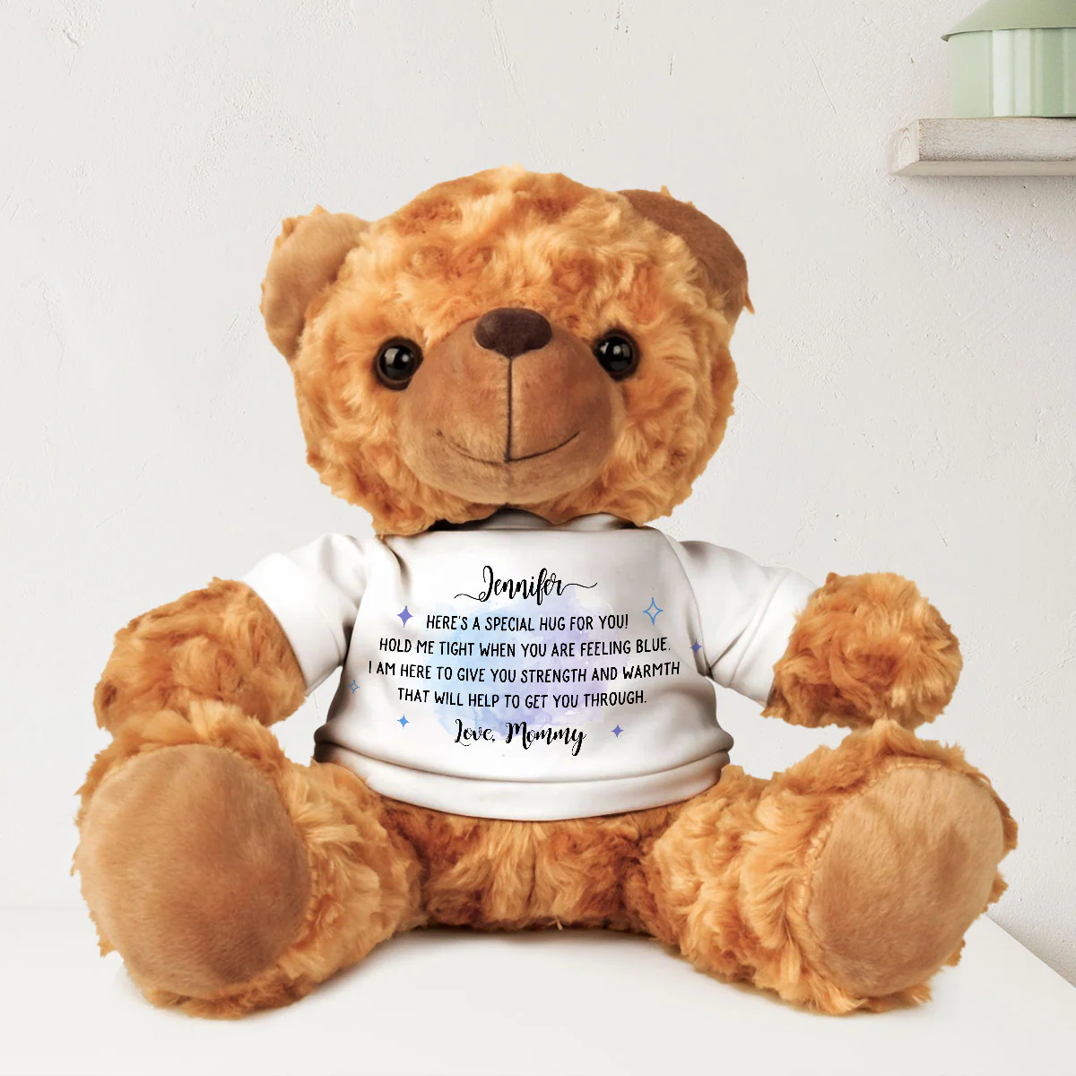A Special Hug For You - Personalized Custom Cuddle Bear - Image 2
