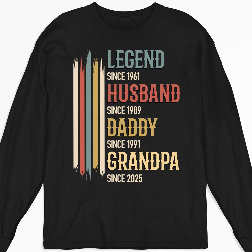 A True Legend - Personalized Custom Shirt - Image 9
