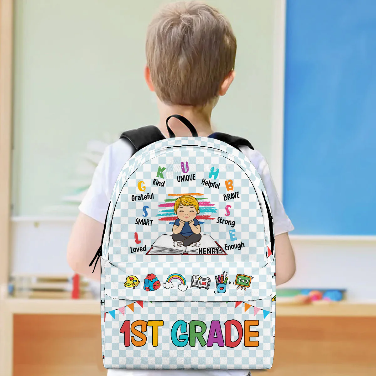 Active Learning Fun - Personalized Custom Backpack - Image 3