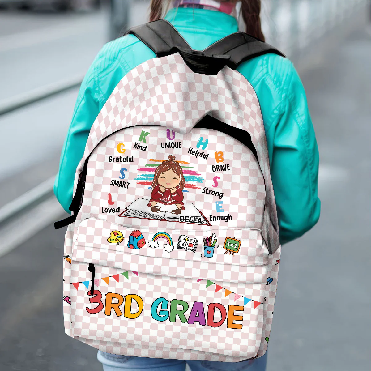 Active Learning Fun - Personalized Custom Backpack - Image 4