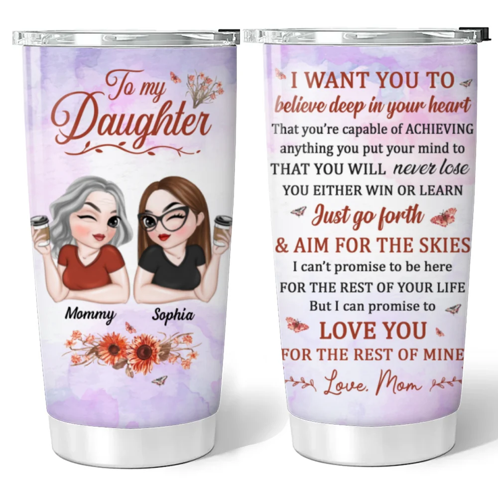 Aim For The Skies - Personalized Custom Tumbler - Image 6