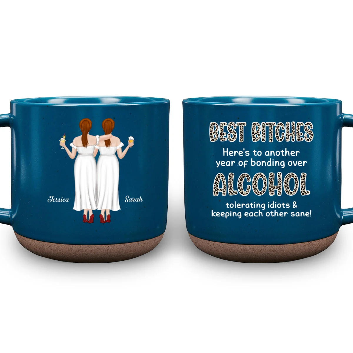 Alcohol Tolerating - Personalized Custom Pottery Mug - Image 6