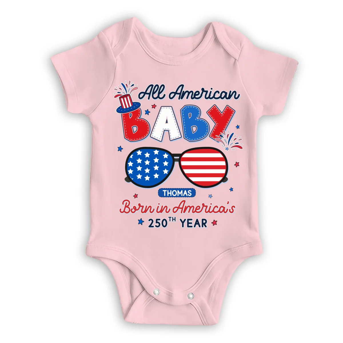 All America Baby - Personalized Custom Baby Onesie - Image 10