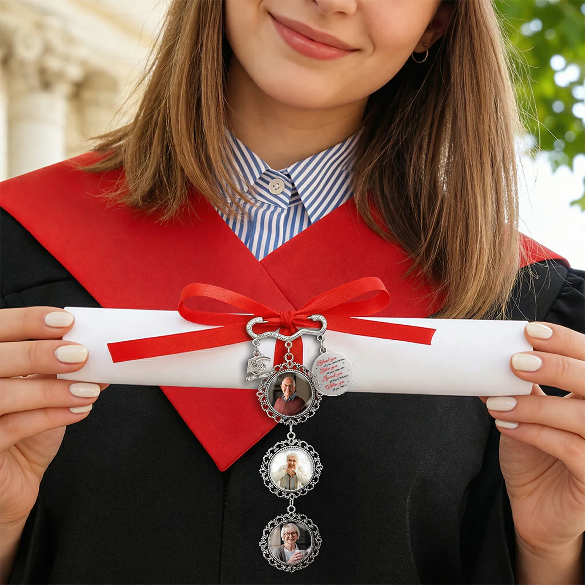 All You Need - Personalized Custom Graduation Tassel Pin - Image 4