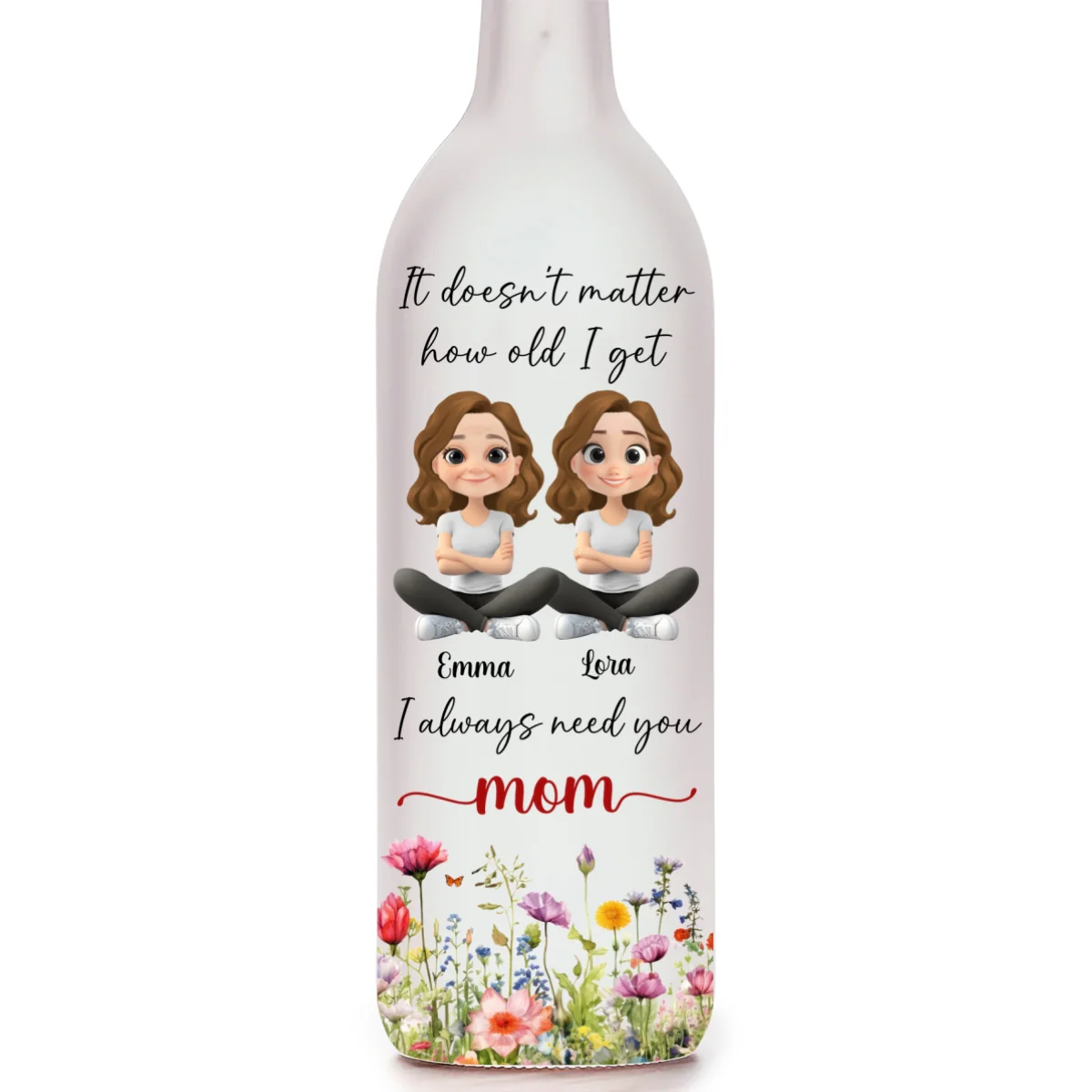 Always And Always - Personalized Custom Bottle Lamp - Image 7
