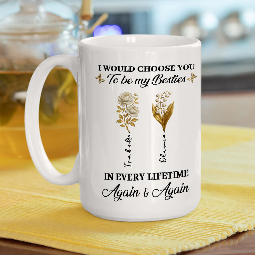 Always Choose You - Personalized Custom Coffee Mug - Image 3