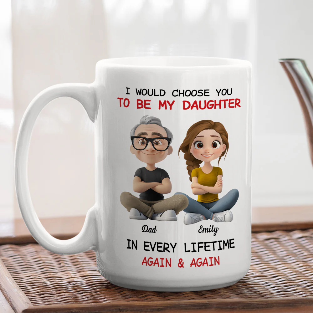 Always Choose You - Personalized Custom Coffee Mug - Image 5