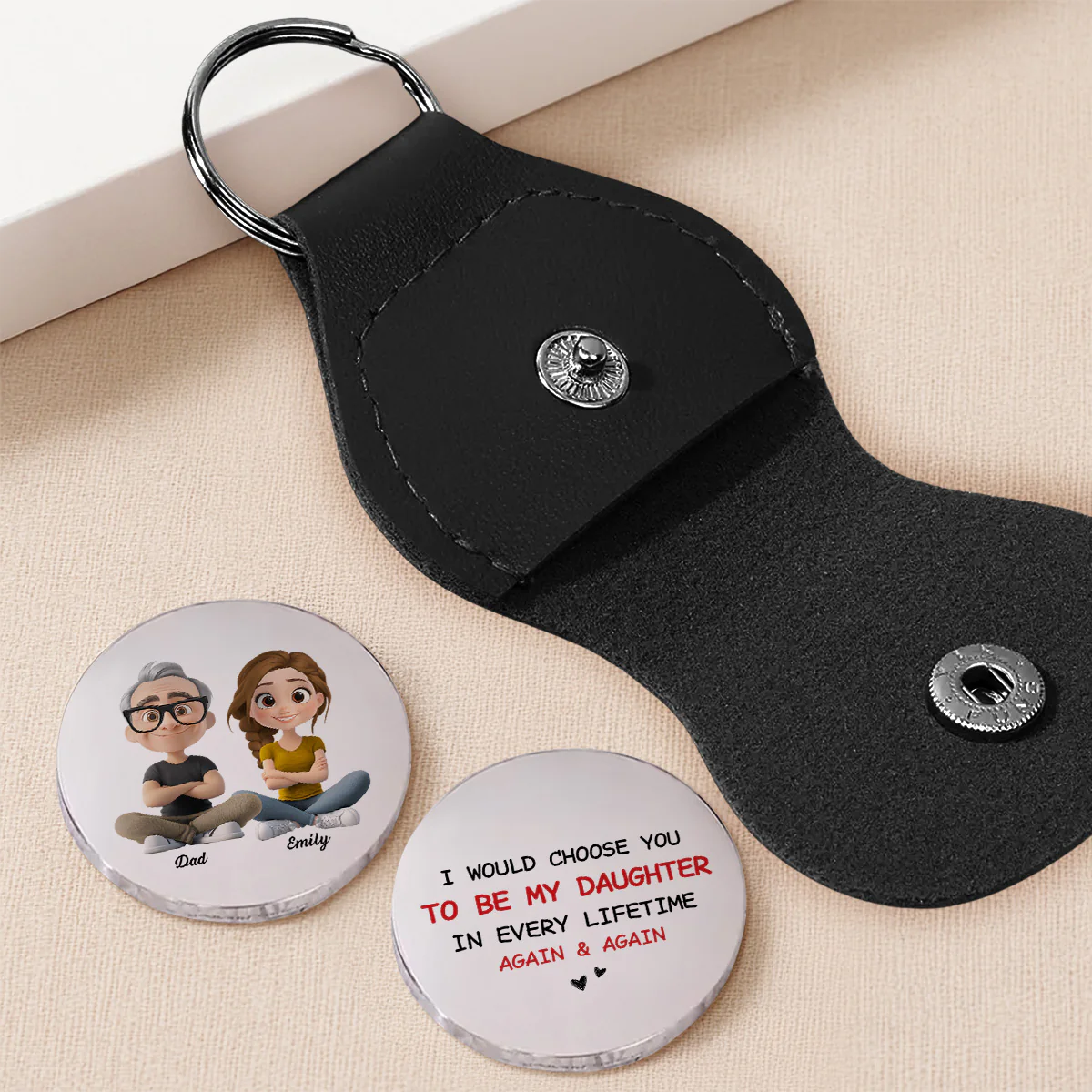 Always Choose You - Personalized Custom Pocket Hug - Image 2