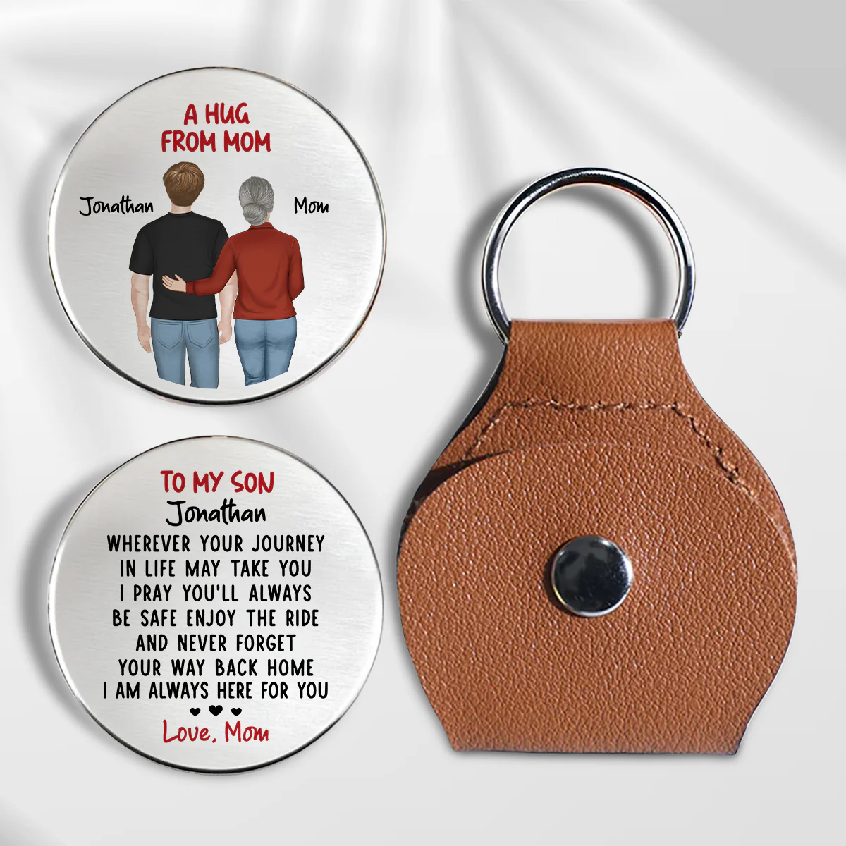 Always Here For You - Personalized Custom Pocket Hug