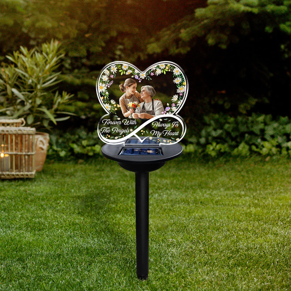 Always In My Heart - Personalized Custom Solar Light - Image 5