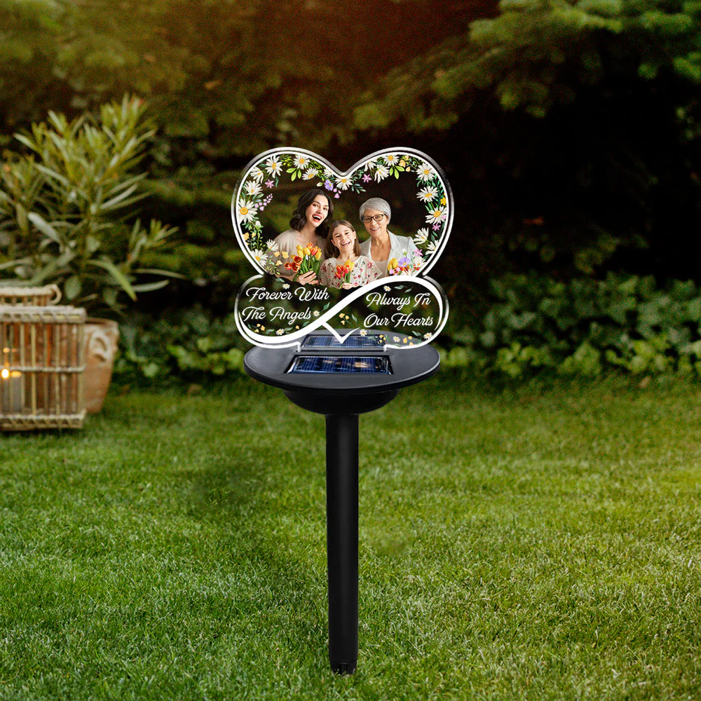 Always In My Heart - Personalized Custom Solar Light - Image 7