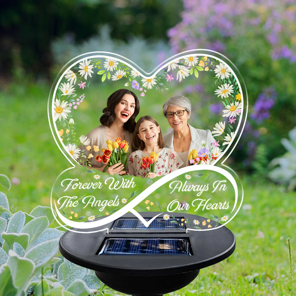 Always In My Heart - Personalized Custom Solar Light - Image 9