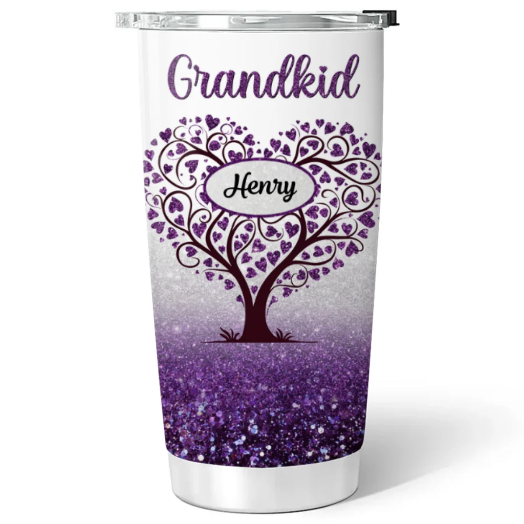 Always Love My Grandkids - Personalized Custom Tumbler - Image 6