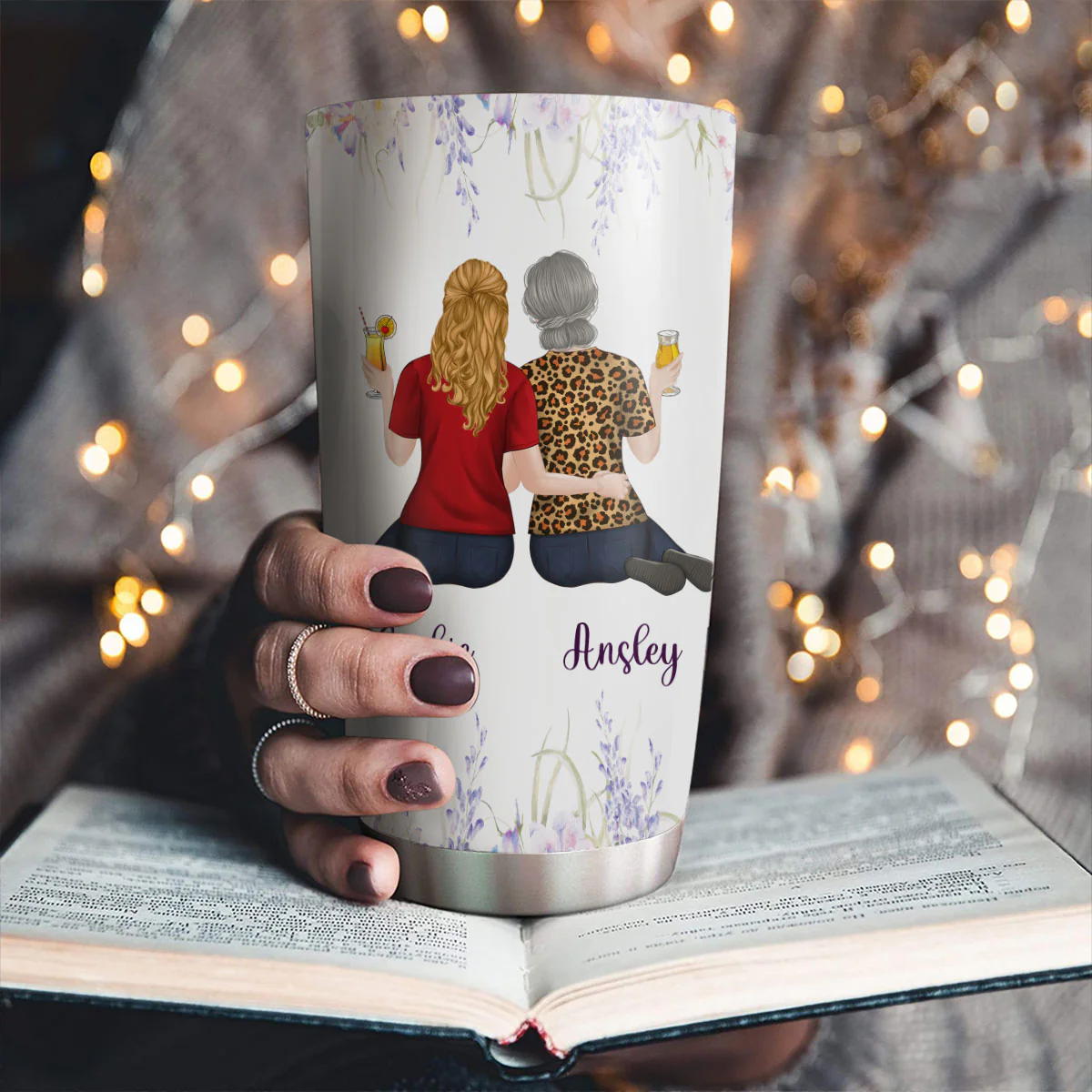 Always Love You My Daughter - Personalized Custom Tumbler - Image 2