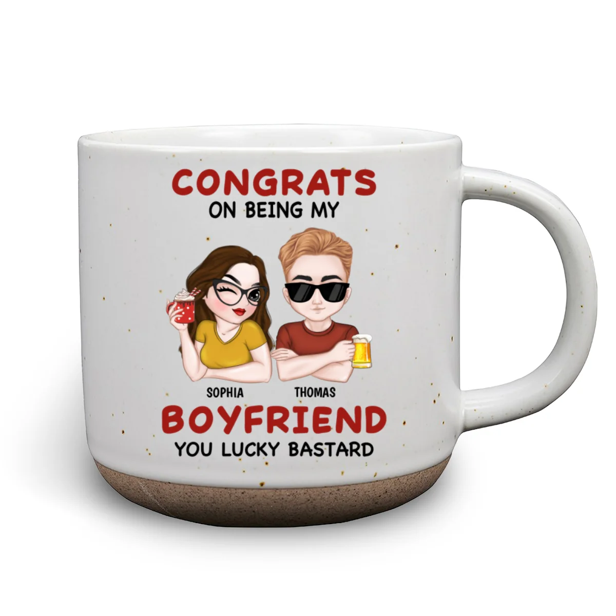 Always Love You - Personalized Custom Pottery Mug - Image 7