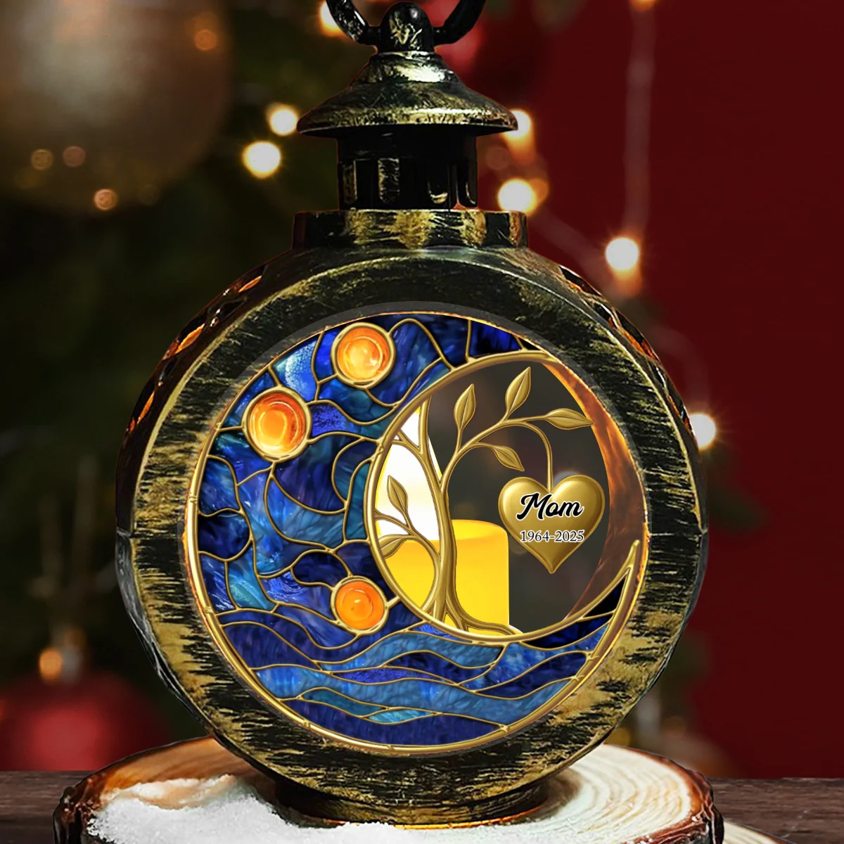 Always Miss You - Personalized Custom Christmas Lantern - Image 7