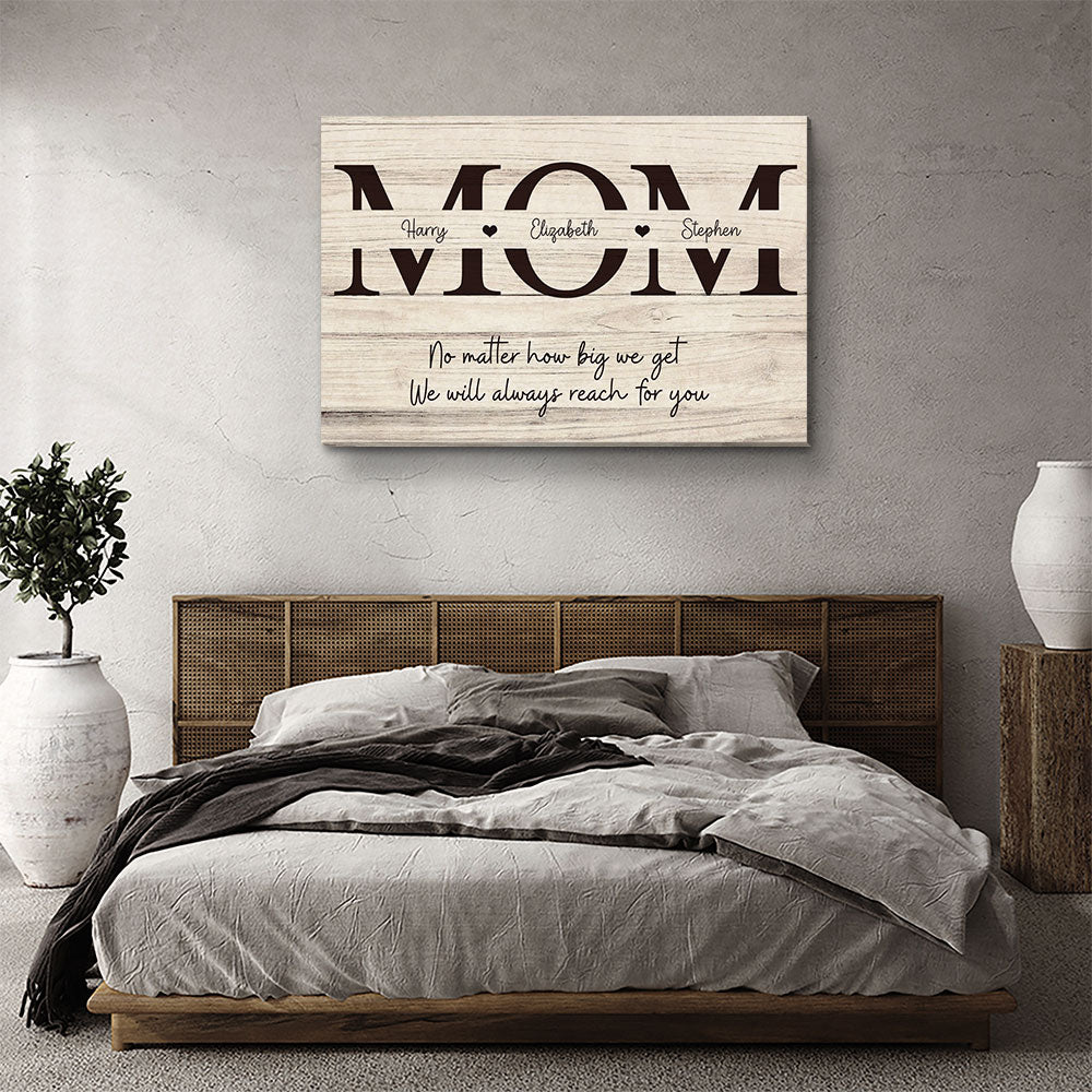 Always Reach For You - Personalized Custom Canvas Print - Image 2