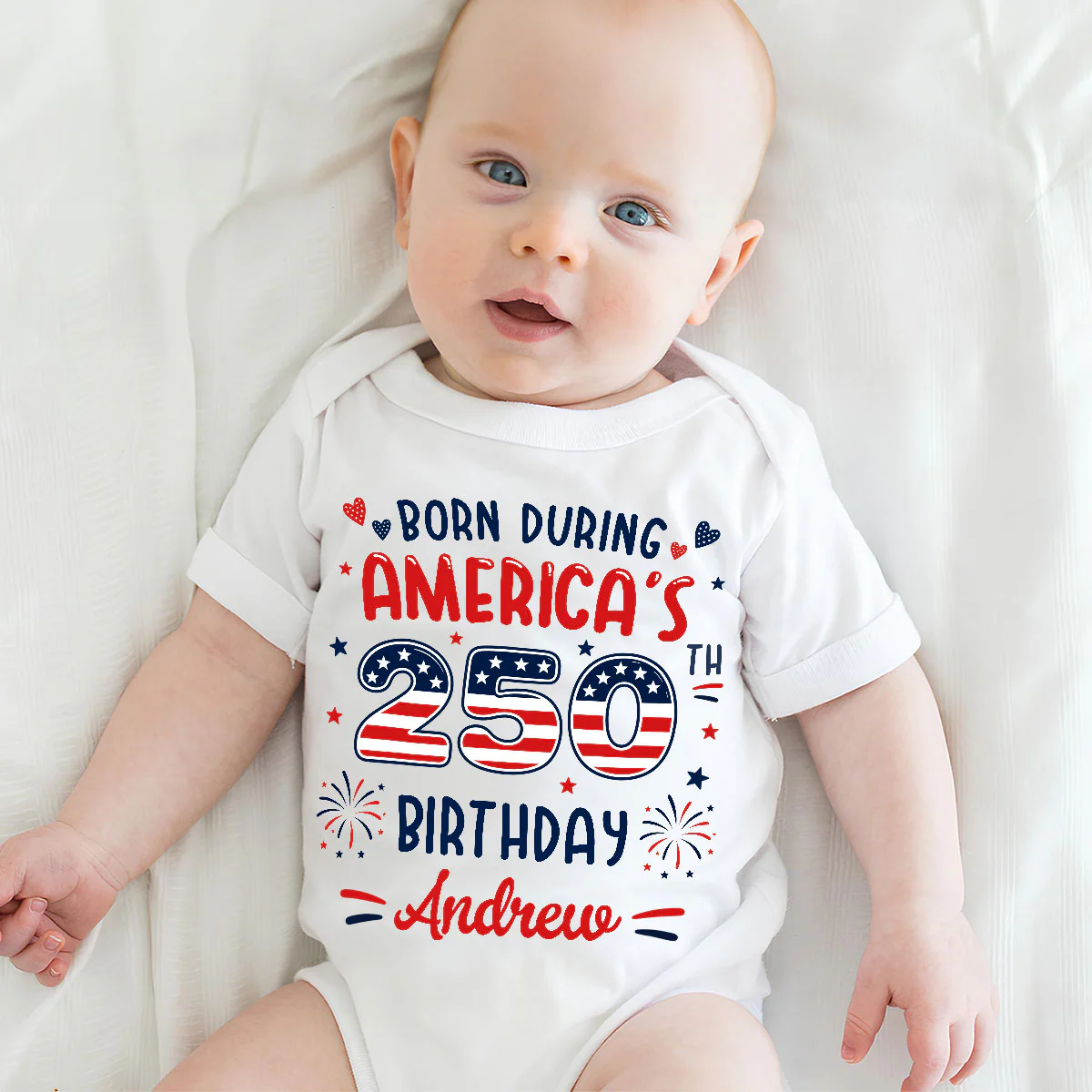 American Baby - Personalized Custom Baby Onesie - Image 3