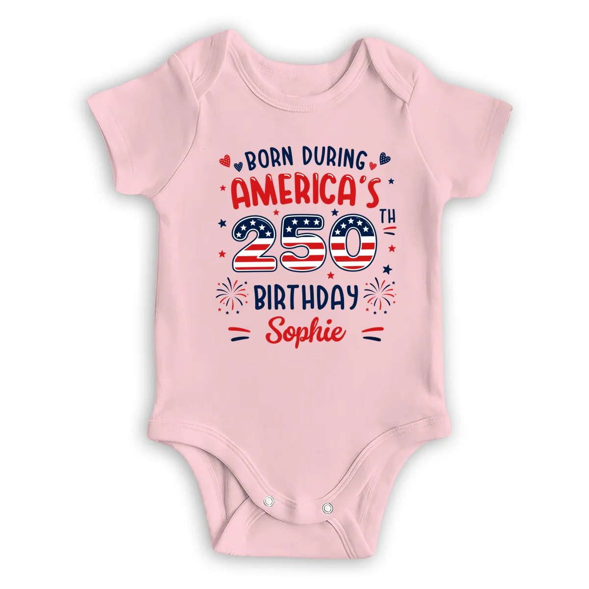 American Baby - Personalized Custom Baby Onesie - Image 9