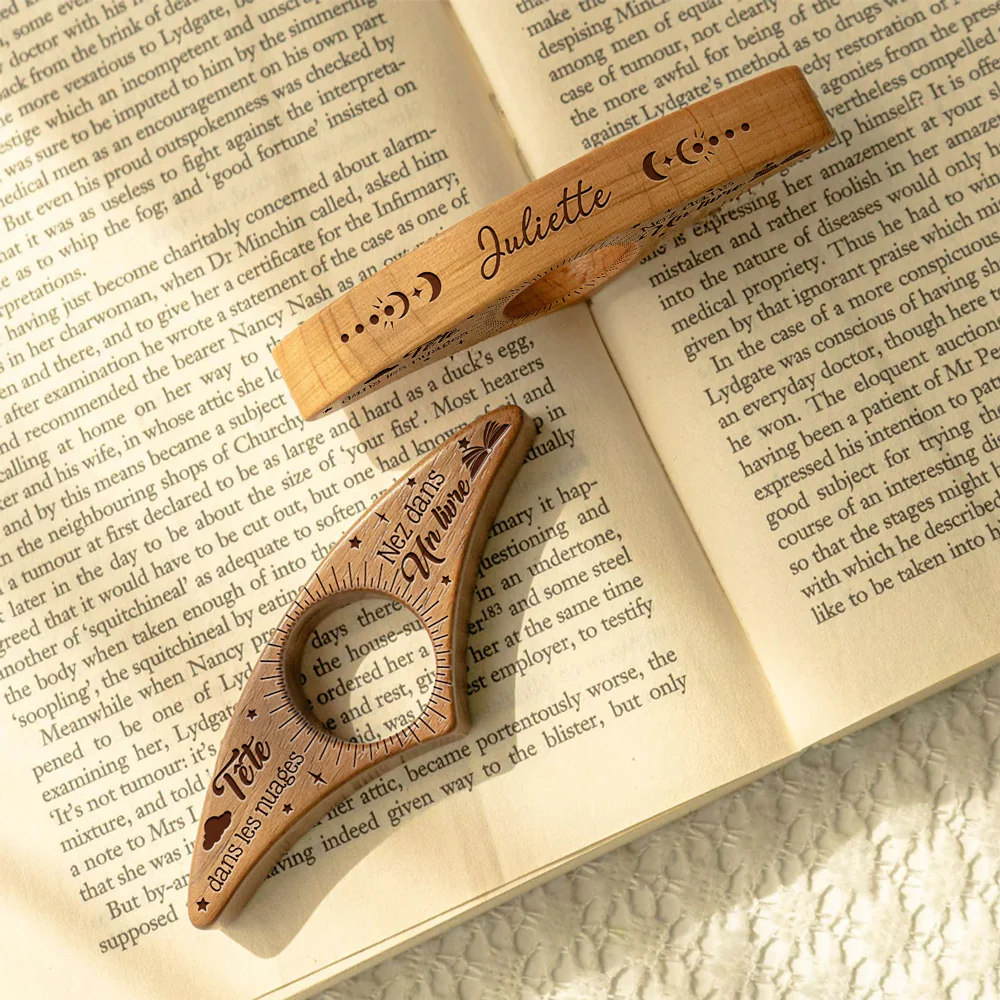 Amoureuse des Livres - Repose-page de Livre Personnalisé - Image 5