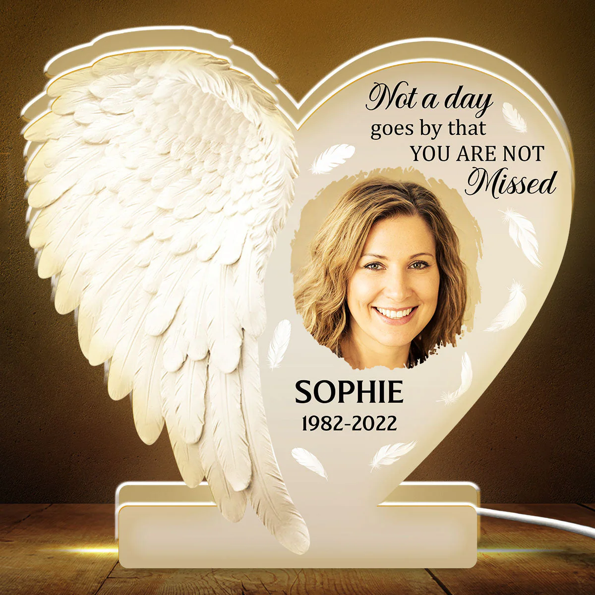 Angel In Heaven - Personalized Custom Light Box - Image 5