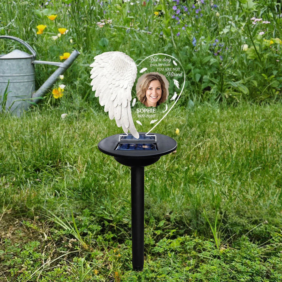Angel In Heaven - Personalized Custom Solar Light - Image 5