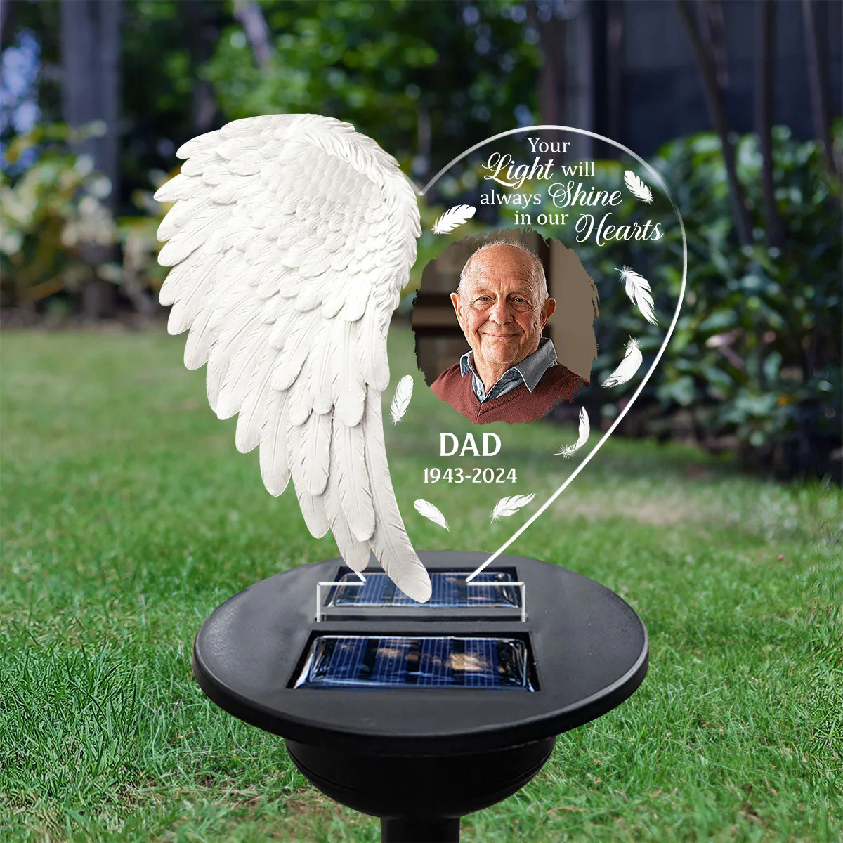 Angel In Heaven - Personalized Custom Solar Light - Image 6