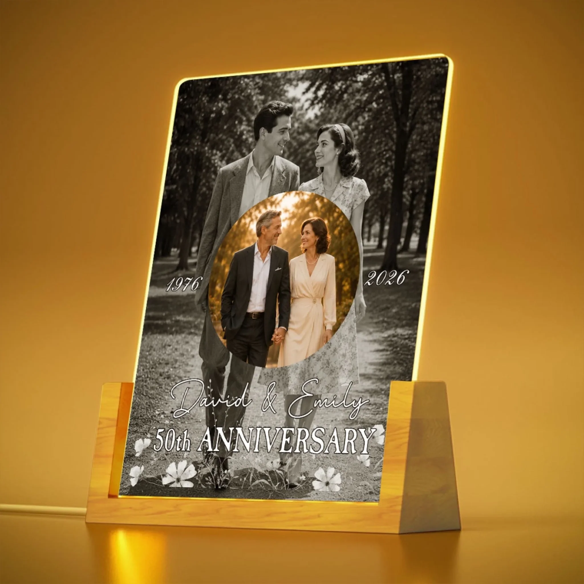 Anniversary Gift - Personalized Custom Night Light - Image 2