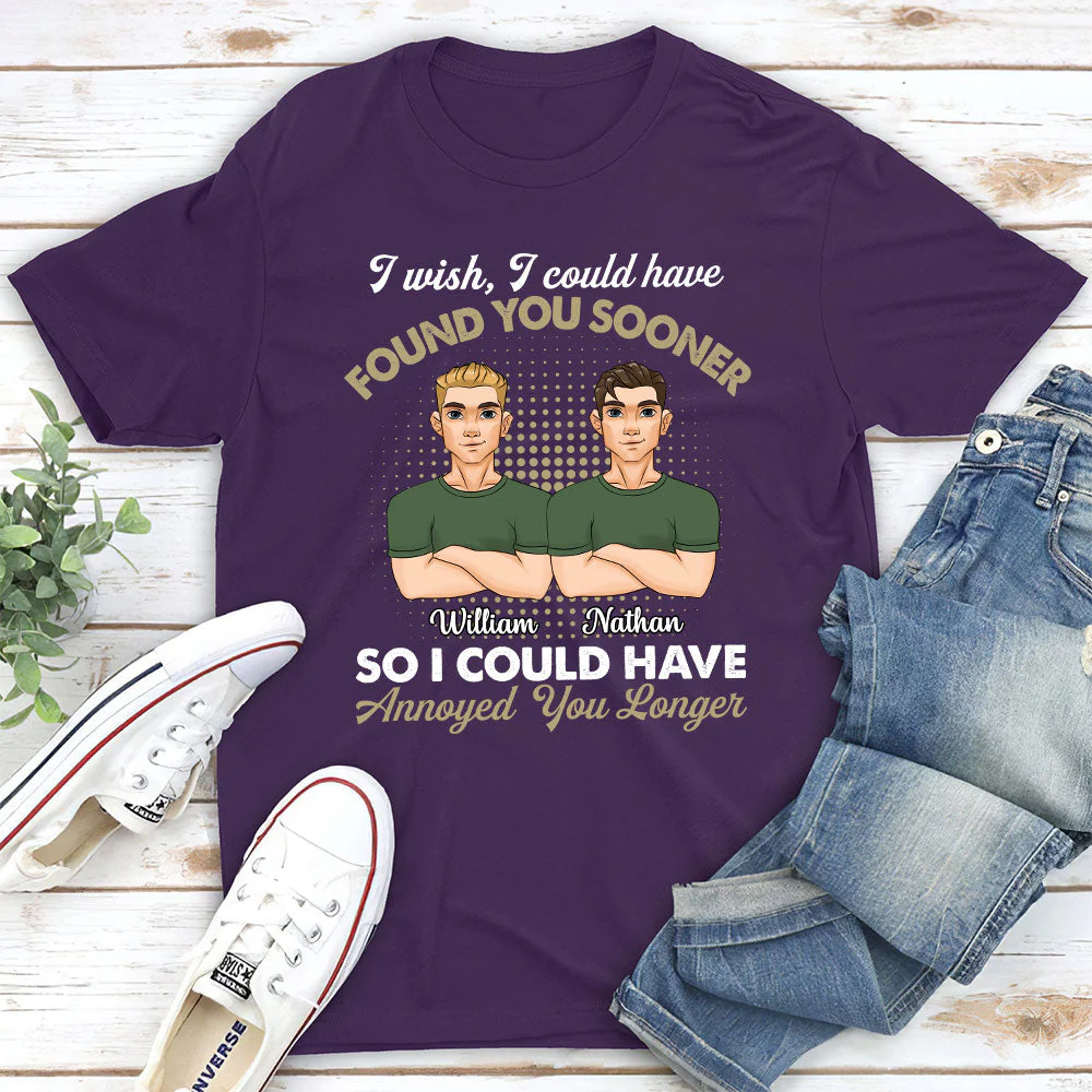 Annoyed You Longer - Personalized Custom Classic T-shirt - Image 5