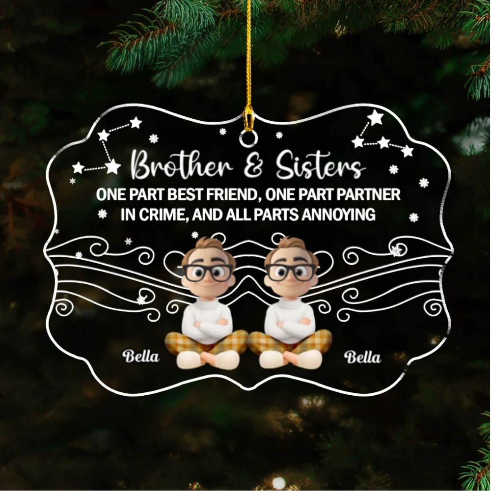 Annoying But Always My Person - Personalized Custom Acrylic Ornament - Image 7