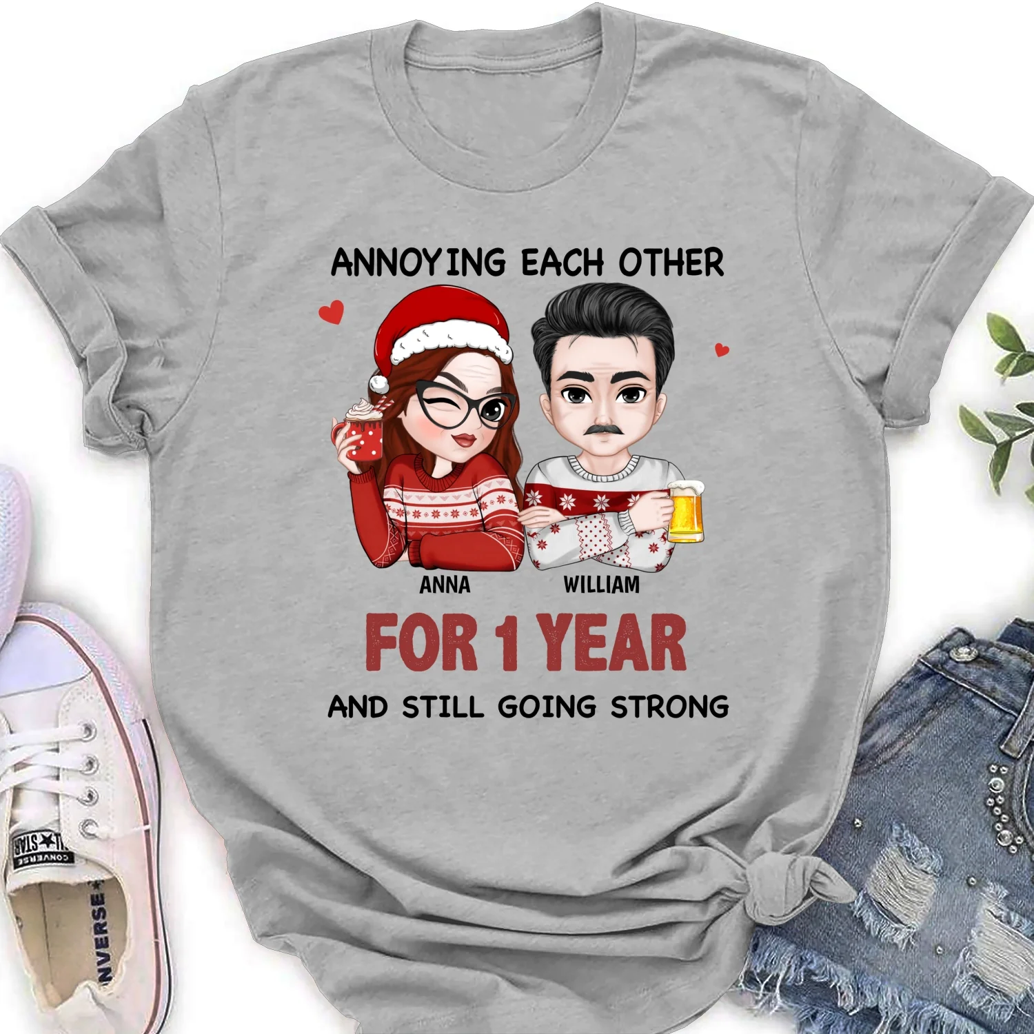 Annoying Each Other - Personalized Custom Shirt - Image 13