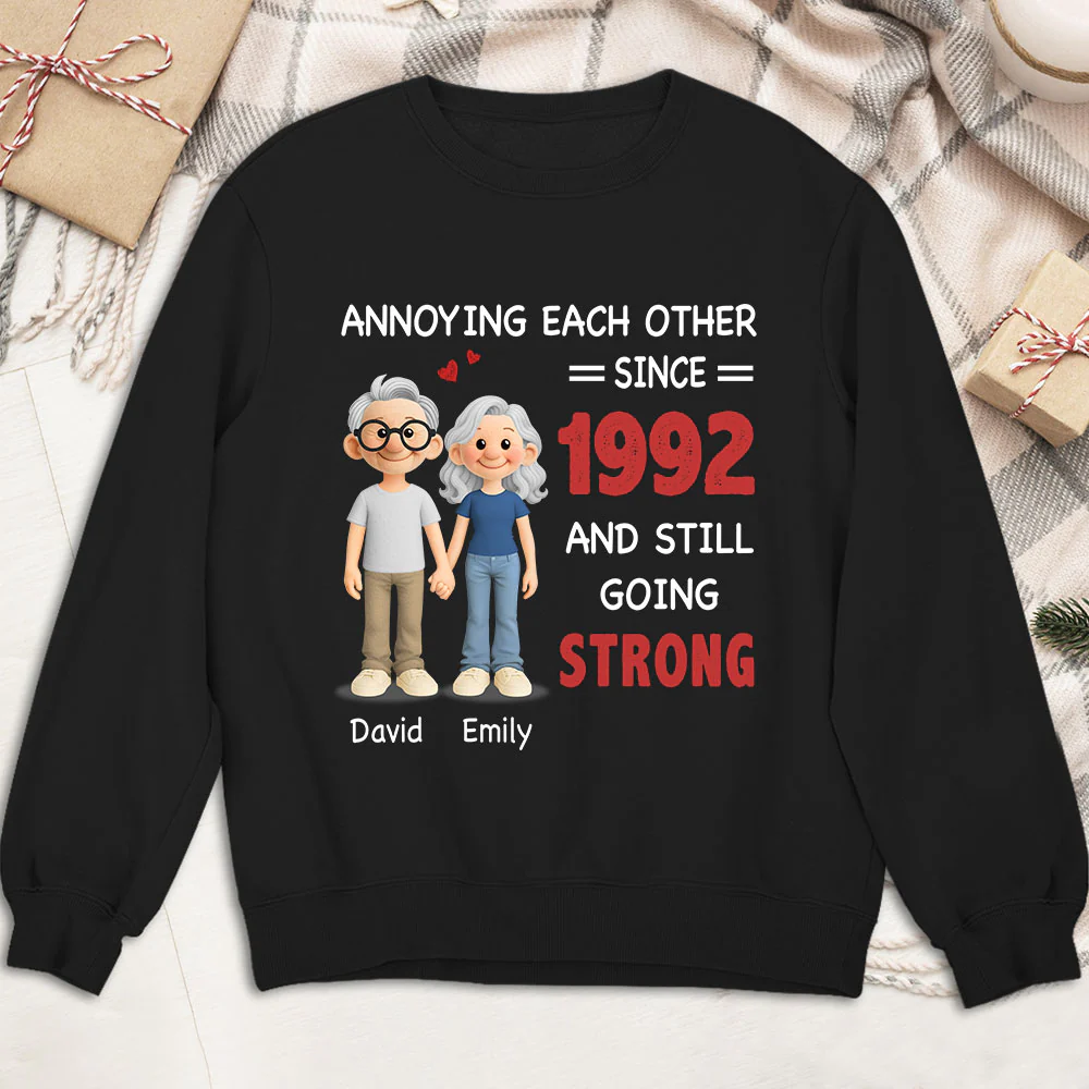 Annoying Each Other, Still Going Strong - Personalized Custom Shirt - Image 3