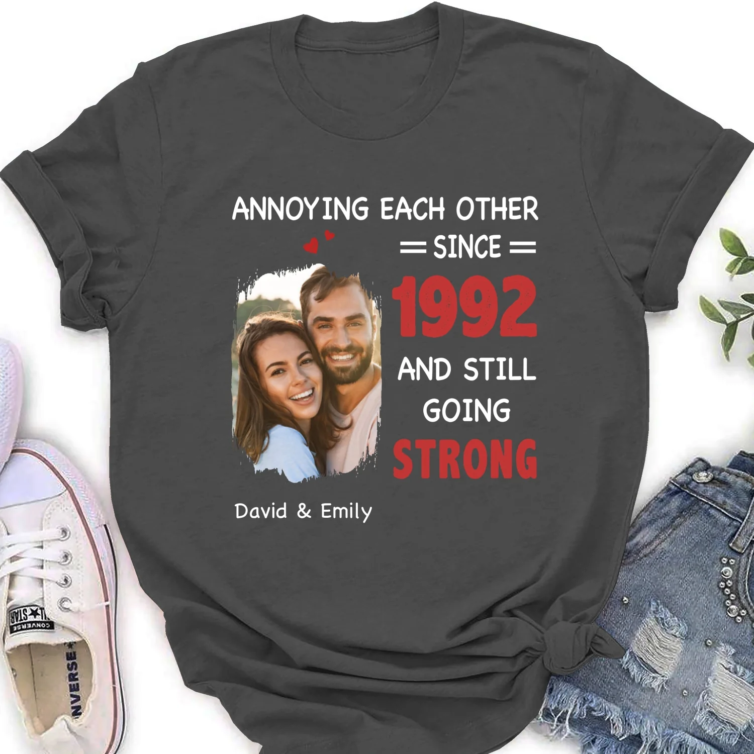 Annoying Each Other, Still Going Strong Photo - Personalized Custom Shirt - Image 17