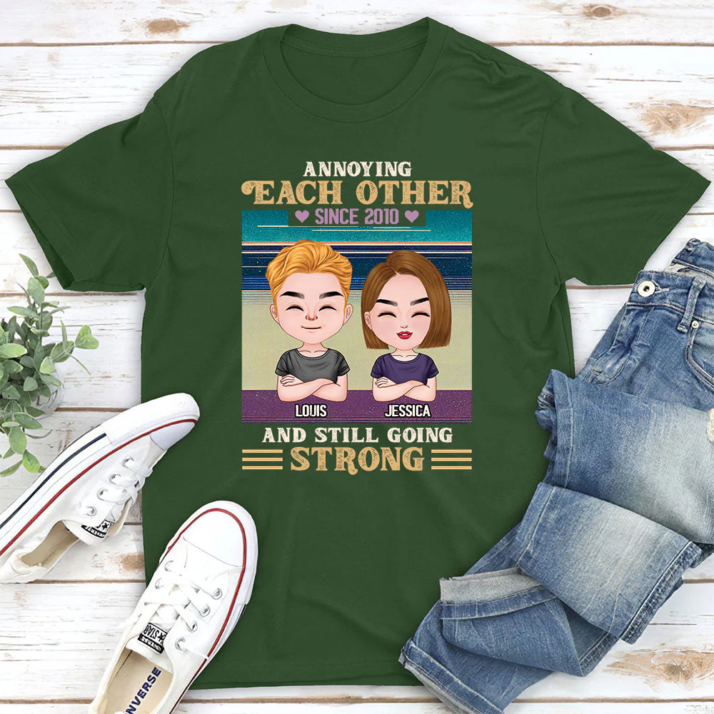 Annoying Since - Personalized Custom Classic T-shirt - Image 5