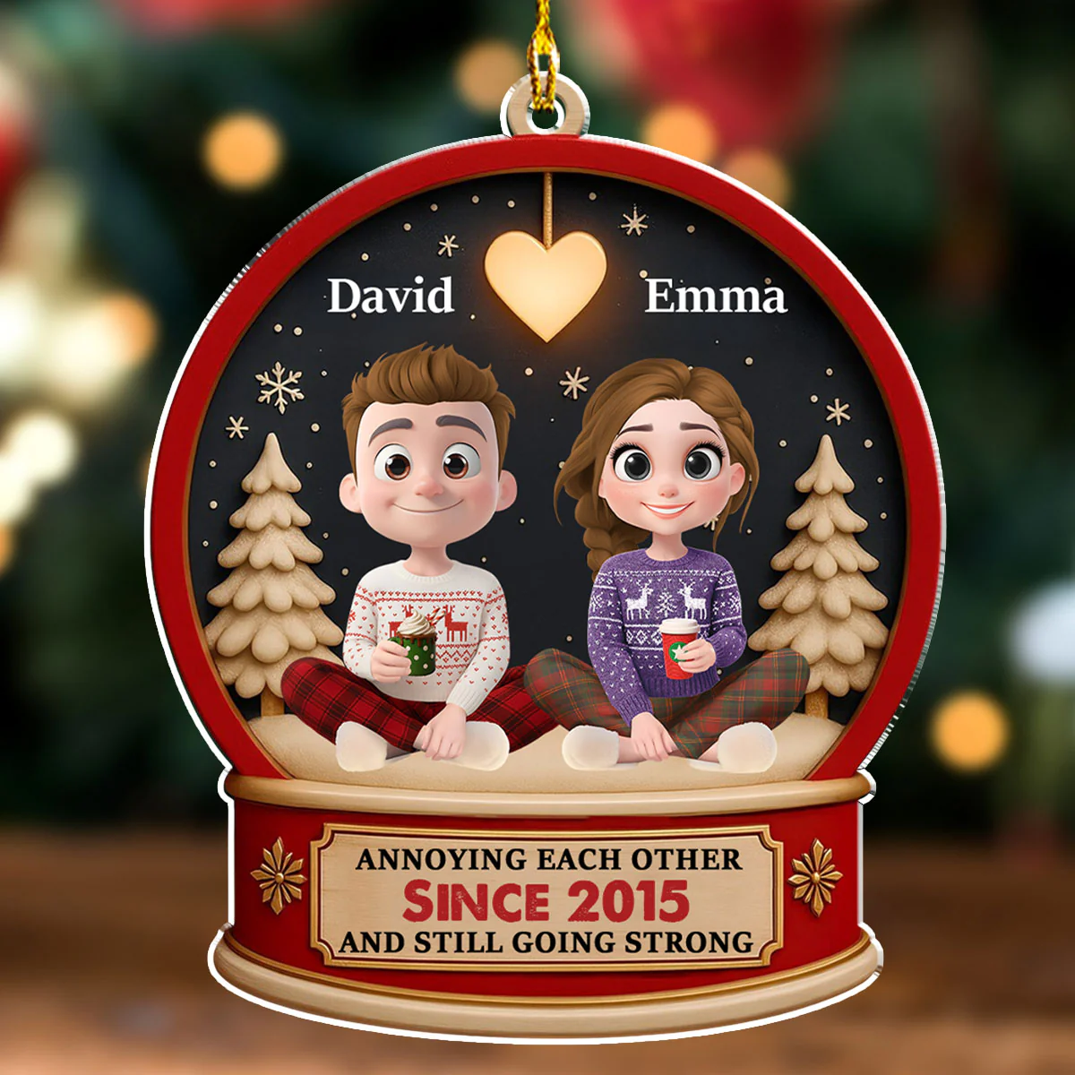 Annoying You - Personalized Custom Acrylic Ornament - Image 5