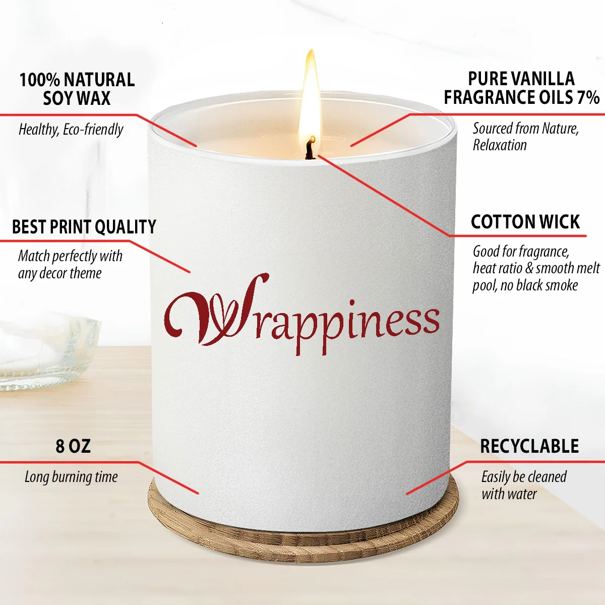 At Least You Do Not Have Ugly Children - Personalized Custom Candle - Image 5