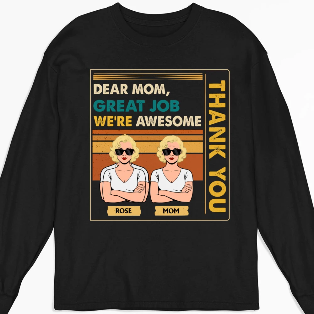 Awesome Mommy - Personalized Custom Shirt - Image 10