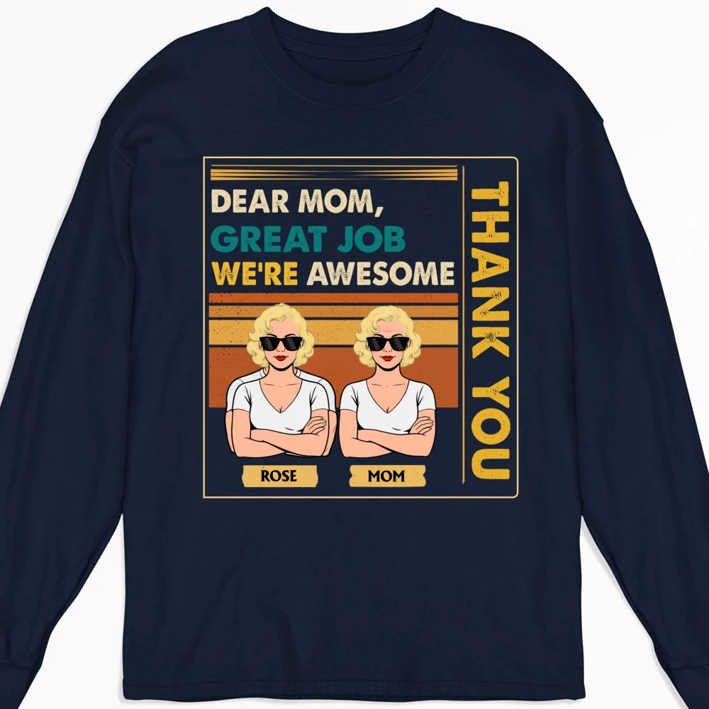 Awesome Mommy - Personalized Custom Shirt - Image 12