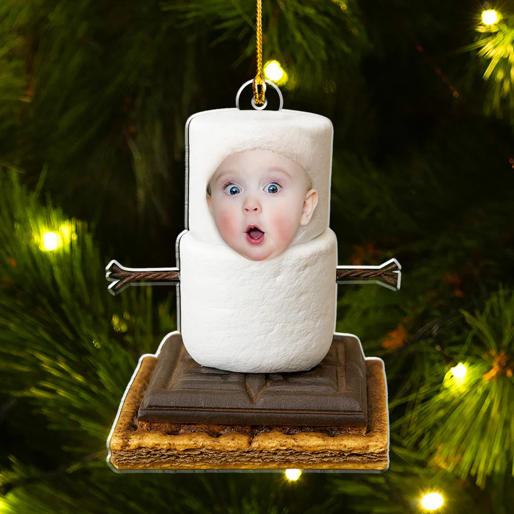 Sweet Smore Snow First Christmas - Personalized Custom Acrylic Ornament
